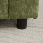 Zeus & Ruta 94.8 Modern Chenille Cloud Sofa with Deep Seat for for Living Room, Bedroom, Office