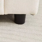 Zeus & Ruta 94.8 Modern Chenille Cloud Sofa with Deep Seat for for Living Room, Bedroom, Office