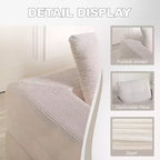 Canapé convertible Whisen, canapé-lit compression pour chien, canapé de sol moderne en velours côtelé avec oreiller, aucun assemblage requis