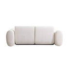Canapé 3 places moderne Christopher Knight Home Orvik 79 en tissu bouclé avec accoudoirs arrondis