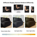 82 Modern Modular Sectional Sofa for Living Room,Flannelette Fabric,highly textured,Oversized 2-Seater Couch with Deep Seat