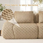 82 Modern Modular Sectional Sofa for Living Room,Flannelette Fabric,highly textured,Oversized 2-Seater Couch with Deep Seat