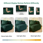 82 Modern Modular Sectional Sofa for Living Room,Flannelette Fabric,highly textured,Oversized 2-Seater Couch with Deep Seat