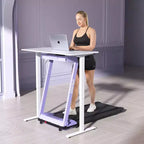 Tapis de course pliable connecté DeerRun A1 Pro Move entièrement nouveau 2026 avec inclinaison de 6 %, 350 lb, 10 mi/h