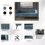 ChaletPosh Velvet Sofa