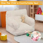 Canapé-poire en velours côtelé rose avec coussin moelleux, un siège de sol douillet pour les chambres et les salles de jeux. Conception souple et offrant un bon maintien, avec poignées pour un transport facile.