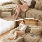 146 Modern U-Shaped Modular Sectional Sofa for Living Room,Flannelette Fabric,Oversized 4-Seater Couch,boneless sofa