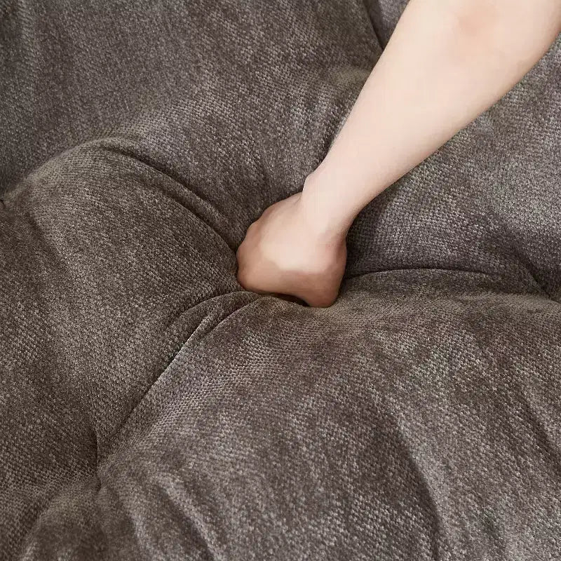 94 Modern Chenille Deep Seat Loveseat Sofa, Upholstered Fluffy Cloud Sofa for Living Room, Bedroom, Office, or Apartment-Panipeachy