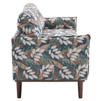 75 Modern Sofa with Solid Wood Legs, Loveseat Sofa Couch for Small Living Room, Bedroom, or Apartment-Panipeachy