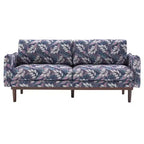75 Modern Sofa with Solid Wood Legs, Loveseat Sofa Couch for Small Living Room, Bedroom, or Apartment-Panipeachy