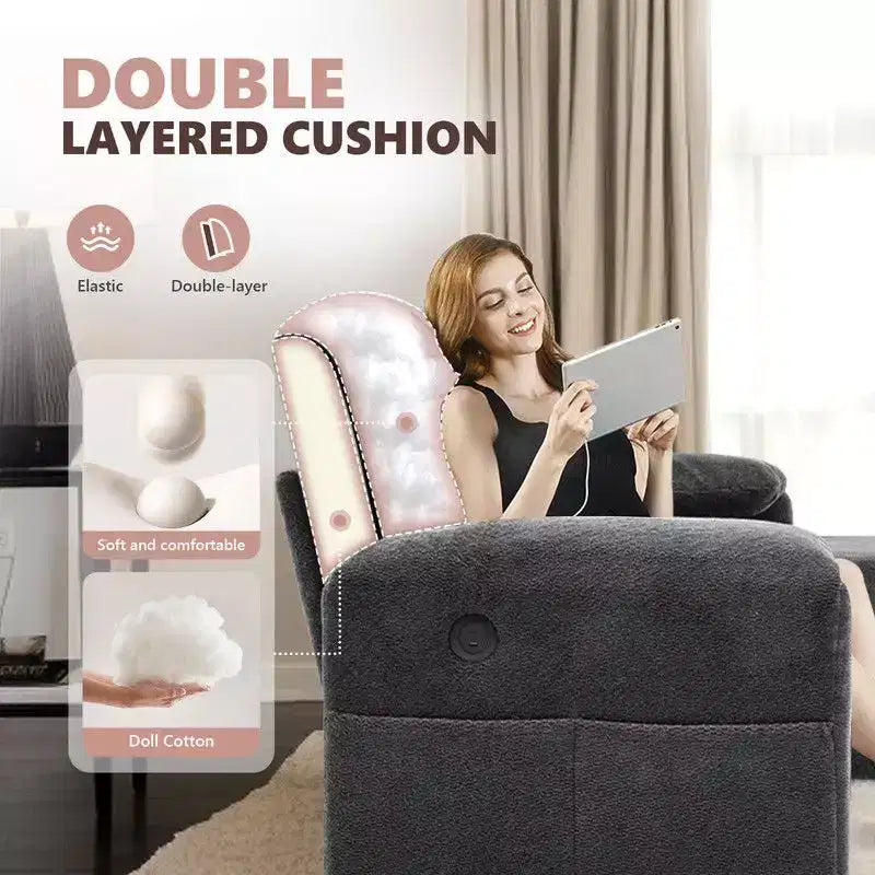 Karl Home |Modern L-Shaped Upholstered Velvet Sleeper Sectional Sofa bed with Chaise and Queen Pull Out Bed