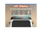 Tapis de course 3-EN-1 Okak sous le bureau avec télécommande et écran LED, tapis de course pliable avec inclinaison, tapis de marche avec barre de maintien