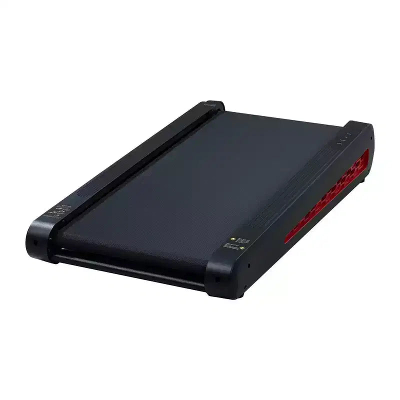 Okak Walking Pad Treadmill with 7 Incline, Folding Treadmill with 2.55HP and LED Display, Under Desk Treadmill for Home, Office, Black+Gray