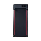 Tapis de course Okak Walking Pad avec 8 niveaux d'inclinaison, tapis de course sous le bureau avec télécommande et écran LED, tapis de course portable pour la maison, noir et gris