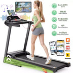 3.15HP Electric Treadmill 300 lbs Capacity, Treadmill with Incline, Tablet holder for Home, Treadmill, APP Controlled, Shock Absorption