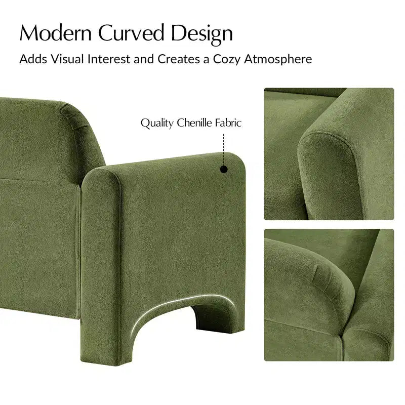 Felisa Modern Loveseats Sofa|ART OF LIVING DESIGNS
