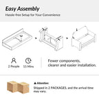 Felisa Modern Loveseats Sofa|ART OF LIVING DESIGNS
