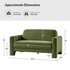 Felisa Modern Loveseats Sofa|ART OF LIVING DESIGNS