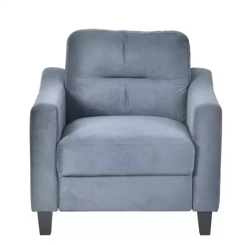 Sectional Couches Sofas with Button Tuft Modern Armchairs Upholstered Couch for Living Room Bedroom Office Small Space