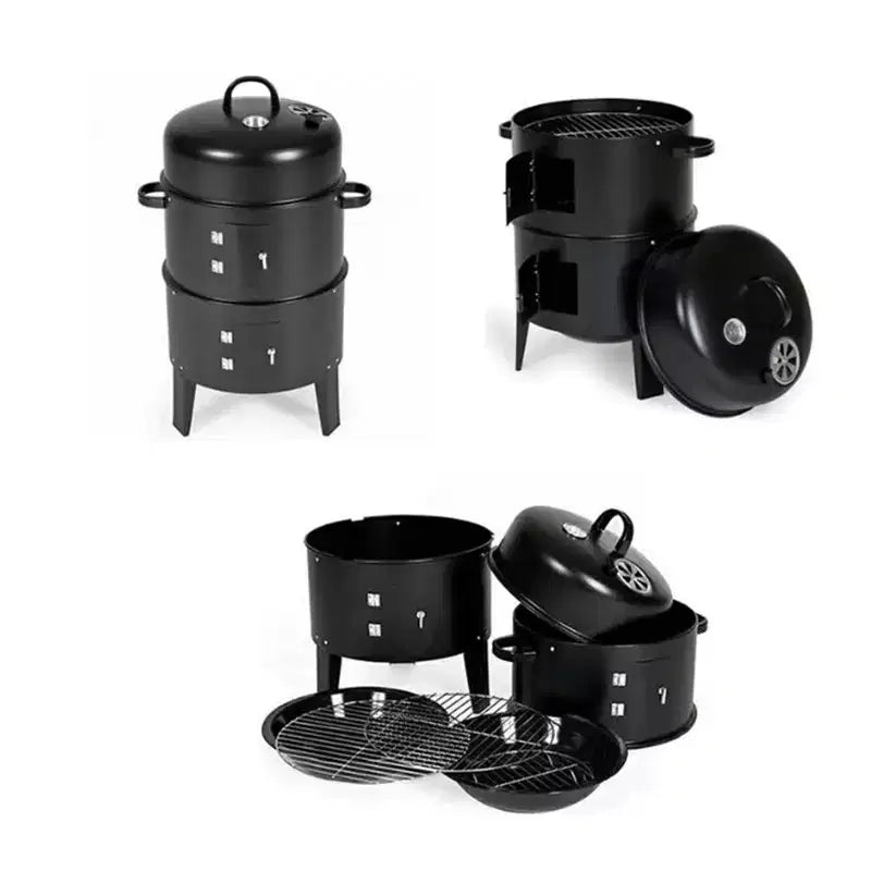 TUYOHW Commerical Griddle on Cart,36 Heavy Duty Griddle with 4 Burner&60000 BTU Power,2 Side Shelves&1 Bottom Shelf,Foldable&Portable Griddle