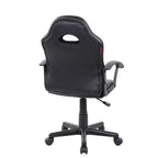 TUYOHW Kid's Ergonomics Gaming Chair 360 Swivel Chair with Wheels,Black/Red Computer Chair for Office&Home,Versatile Leisure Chair,Black/Red