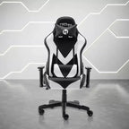 TUYOHW Adjustable Ergonomics Gaming Chair,360 Swivel Office Chairs with Head&Lumbar Pillow,90-150 Reclining Chair for Office&Home,250lbs Max,White