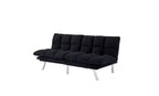 Okak Modern Corduroy Convertible Loveseat Sofa Bed with Adjustable Back & Arm,Upholstered Futon Sofa Couch for Living Room,Apartment