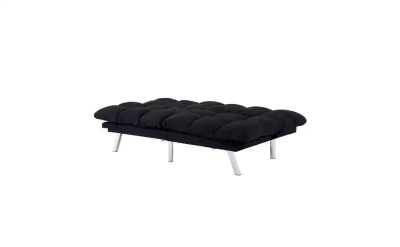 Okak Modern Corduroy Convertible Loveseat Sofa Bed with Adjustable Back & Arm,Upholstered Futon Sofa Couch for Living Room,Apartment