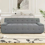 TUYOHW 86.2 Inch Modern Minimalist Tufted Sofa,3-Seat Compression Sofa for Living Room,Bedroom,Office,Apartment
