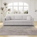 TUYOHW 106.3 Inch Modern 2-Seater Sofa with 2 Pillows for Living Room,Apartment,Office
