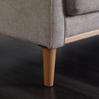 Canapé 3 places TUYOHW 70,1 pouces imperméable avec prise USB pour salon, petit espace, bureau, appartement