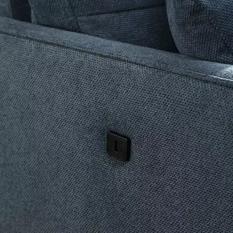 Canapé 3 places TUYOHW 70,1 pouces imperméable avec prise USB pour salon, petit espace, bureau, appartement