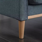 Canapé 3 places TUYOHW 70,1 pouces imperméable avec prise USB pour salon, petit espace, bureau, appartement