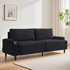 COZONY Canapé moderne 80 pouces avec porte-gobelets, canapé 3 places à assise profonde, canapé confortable pour salon, bureau, appartement