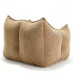 Sofa chairs with highly resilient foam for living rooms and bedrooms, comfortable square lazy sofas, sofas for adults to play, read and watch TV