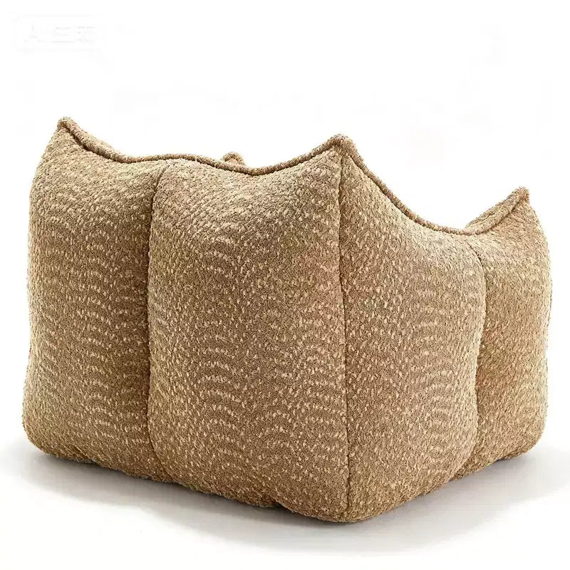 Sofa chairs with highly resilient foam for living rooms and bedrooms, comfortable square lazy sofas, sofas for adults to play, read and watch TV