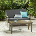 CAUSEUSE PEYTON + TABLE BASSE