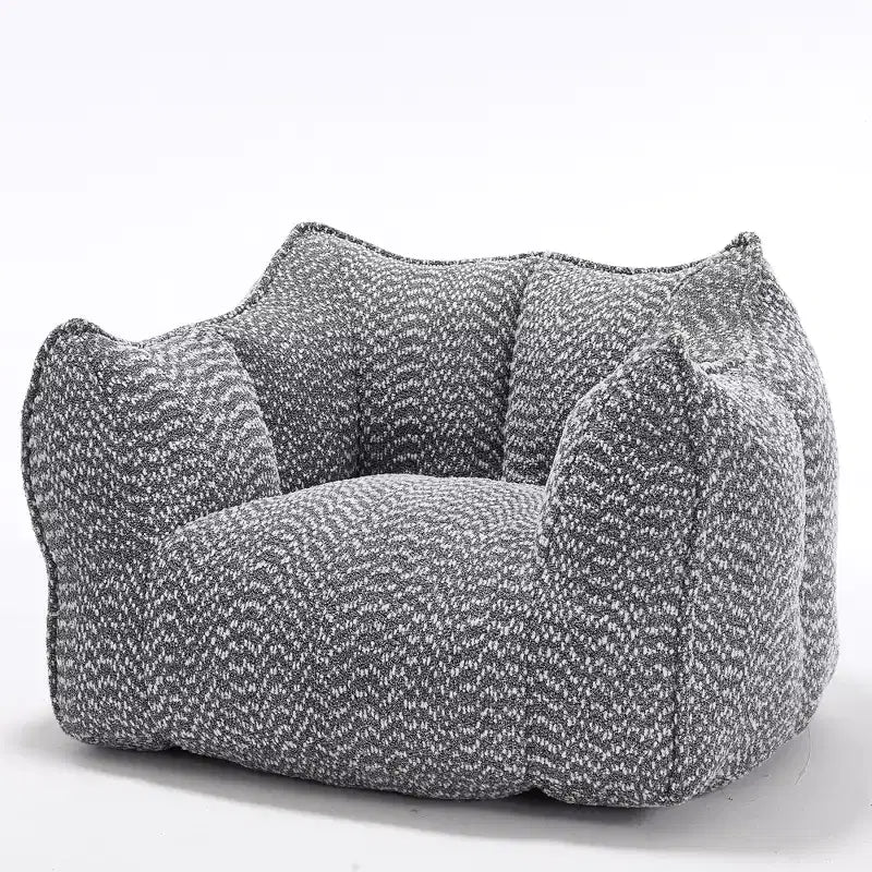 Pouf poire, canapé de sol paresseux pour adultes, chaise de cheminée au design ergonomique, fauteuil inclinable en mousse à mémoire de forme pour salon et chambre