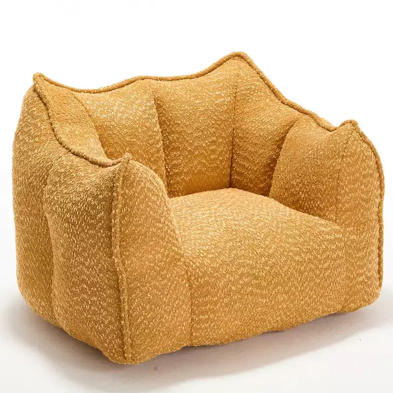 Pouf poire, canapé de sol paresseux pour adultes, chaise de cheminée au design ergonomique, fauteuil inclinable en mousse à mémoire de forme pour salon et chambre