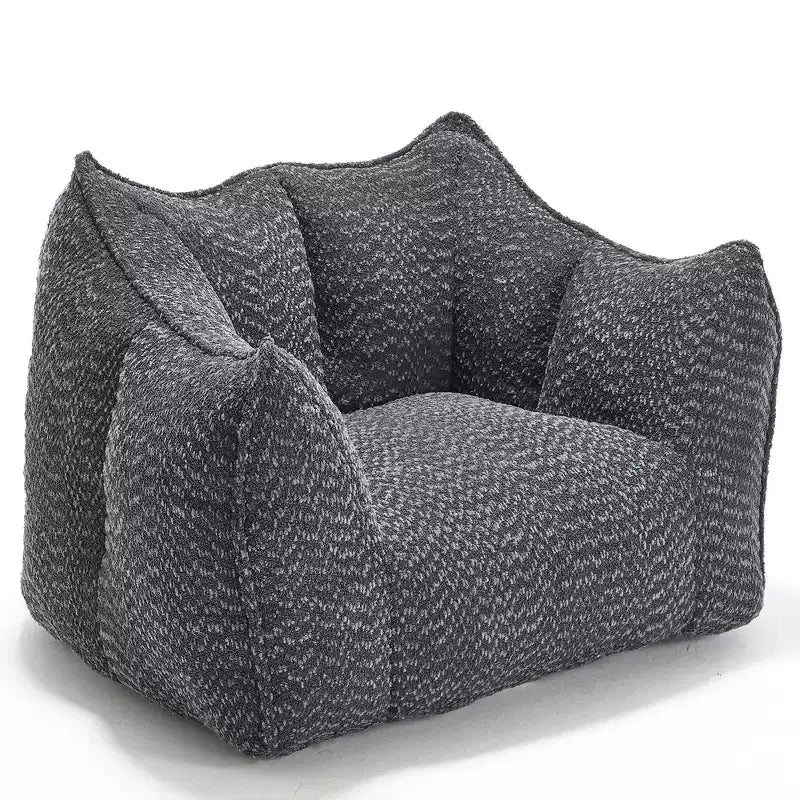Pouf poire, canapé de sol paresseux pour adultes, chaise de cheminée au design ergonomique, fauteuil inclinable en mousse à mémoire de forme pour salon et chambre