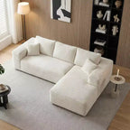 MAYEERTY 106 Wide-Wale Corduroy Compression Sofa Bed, Convertible Sleeper Couch for Living Room Guest Room