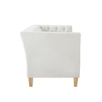 Canapé 3 places transitionnel Simran 79,5 po Christopher Knight Home avec accoudoirs évasés et garniture cloutée