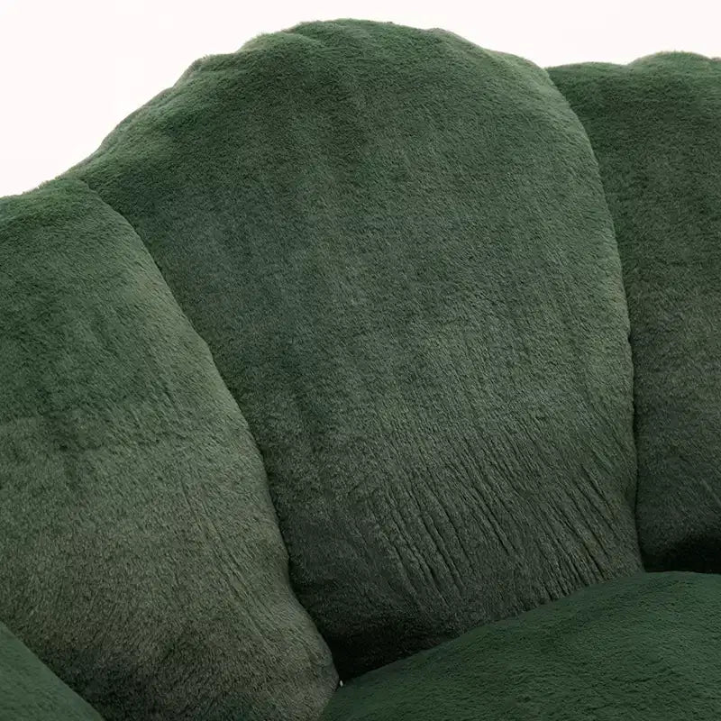Pouf de compression en forme de lotus avec poignée pour adultes, sans assemblage, facile à déplacer, canapé de sol pour salon et chambre