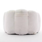 Pouf de compression en forme de lotus avec poignée pour adultes, sans assemblage, facile à déplacer, canapé de sol pour salon et chambre