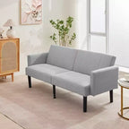 Canapé convertible, Futon inclinable 3 places, Canapé-lit moderne en tissu, Parfait pour le salon, la chambre et l'appartement