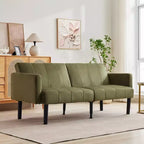 Canapé convertible, Futon inclinable 3 places, Canapé-lit moderne en tissu, Parfait pour le salon, la chambre et l'appartement