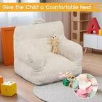 Children's beanbag sofa with memory foam, soft, comfortable and resistant to deformation, suitable for living rooms, bedrooms, and apartments