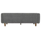 Canapé 3 places Christopher Knight Home Desire 78,7'' en bouclé et hévéa, style moderne