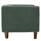 Canapé 3 places Christopher Knight Home Desire 78,7'' en bouclé et hévéa, style moderne