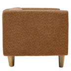 Canapé 3 places Christopher Knight Home Desire 78,7'' en bouclé et hévéa, style moderne
